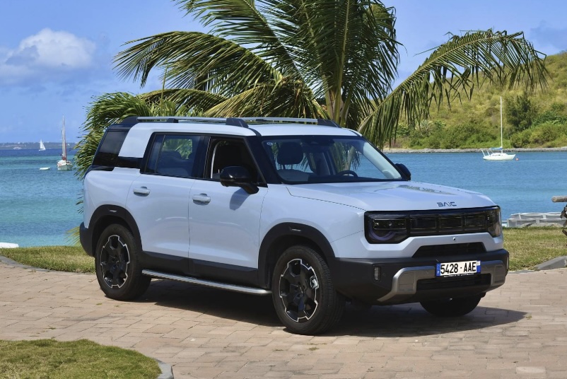 Rental car on the resort property